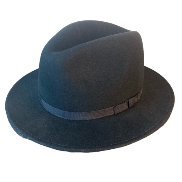 COUNTRY GENTLEMAN Men's Wilton Wool Fedora Hat, Size Medium - Picture 1 of 11